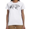 Gildan 100% Cotton Ladies Tee Thumbnail