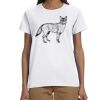 Gildan 100% Cotton Ladies Tee Thumbnail