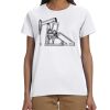 Gildan 100% Cotton Ladies Tee Thumbnail