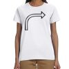 Gildan 100% Cotton Ladies Tee Thumbnail