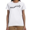 Gildan 100% Cotton Ladies Tee Thumbnail