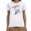 Gildan 100% Cotton Ladies Tee Thumbnail