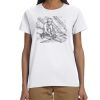 Gildan 100% Cotton Ladies Tee Thumbnail