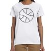Gildan 100% Cotton Ladies Tee Thumbnail