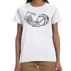 Gildan 100% Cotton Ladies Tee Thumbnail