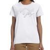Gildan 100% Cotton Ladies Tee Thumbnail