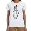 Gildan 100% Cotton Ladies Tee Thumbnail