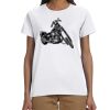 Gildan 100% Cotton Ladies Tee Thumbnail