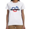 Gildan 100% Cotton Ladies Tee Thumbnail