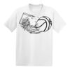 Hanes Youth  50/50 Tee Thumbnail